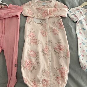 Baby girl bundle newborn and 0-3 months kyte kissy kissy and edgehill collection